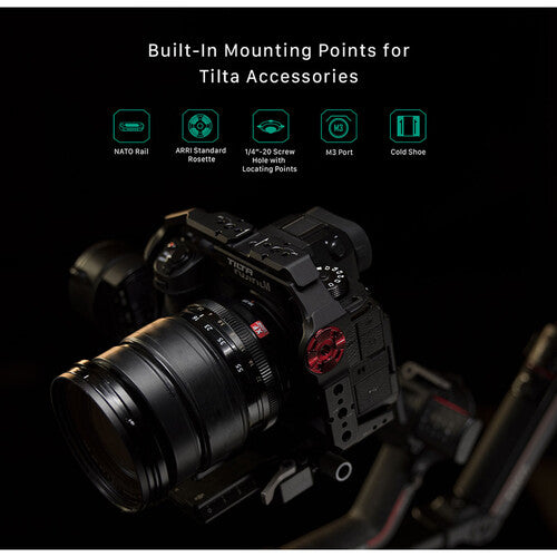 Tilta Camera Cage for Fujifilm X-H2S Basic Kit - Black