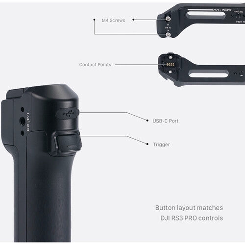 Tilta Lightweight Rear Operating Control Handle for DJI Ronin