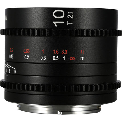 Laowa MFT Cine Prime 3-Lens [Wide + Macro] Bundle (10mm, 17mm, 50mm)