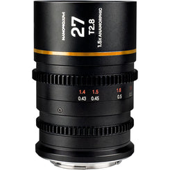 Laowa Nanomorph 27mm T2.8 1.5X S35 (Amber) - (Cine) MFT