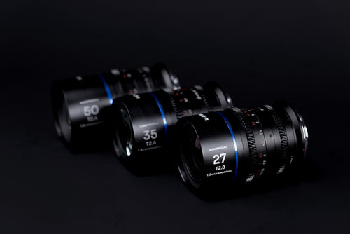 Laowa Nanomorph S35 Prime 3-Lens Bundle
 (27mm, 35mm, 50mm) (Blue) - (Cine) L Mount