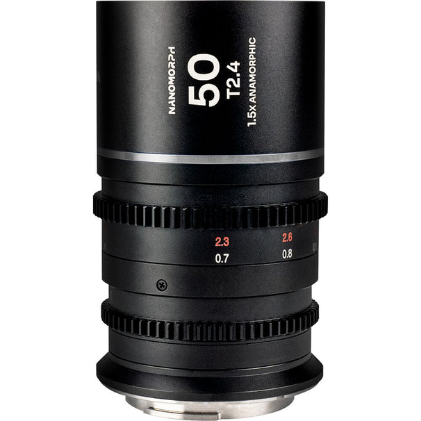 Laowa Nanomorph 50mm T2.4 1.5X S35 (Silver) - (Cine) Canon RF