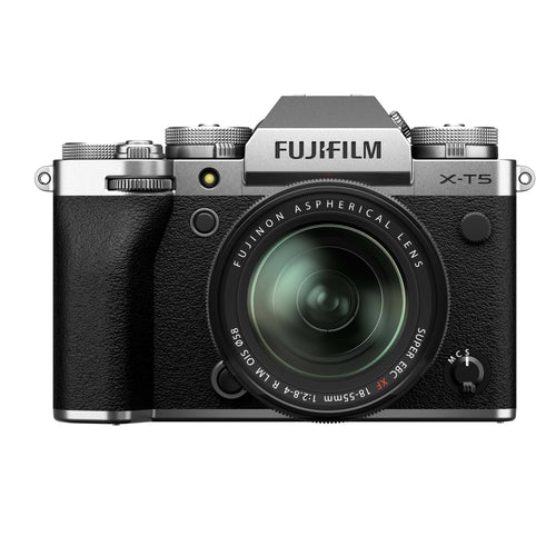 Fujifilm X-T5 Mirrorless Digital Camera + XF18-55mm F/2.8 Lens Kit - (Silver)
