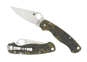 Spyderco Para Military 2 G-10 Camo - Plain Blade