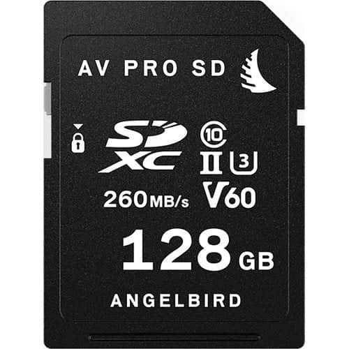 Angelbird AV PRO 128GB SDXC MK2 UHS-II 280MB/s Memory Card - V60