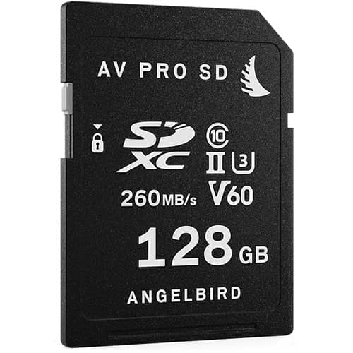 Angelbird AV PRO 128GB SDXC MK2 UHS-II 280MB/s Memory Card - V60