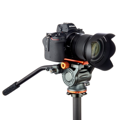 3 Legged Thing AirHed Cine-V with Manfrotto 501-Type Video Plate
