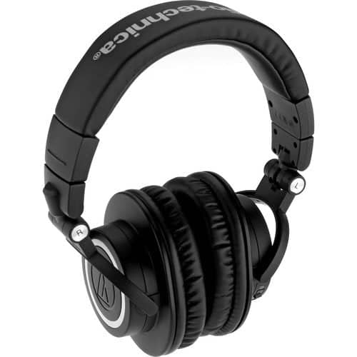 Audio-Technica ATH-M50xBT Wireless Over-Ear Headphones Black