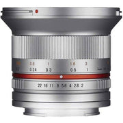 Samyang 12mm F2.0 NCS CS APS-C Sony E - Silver