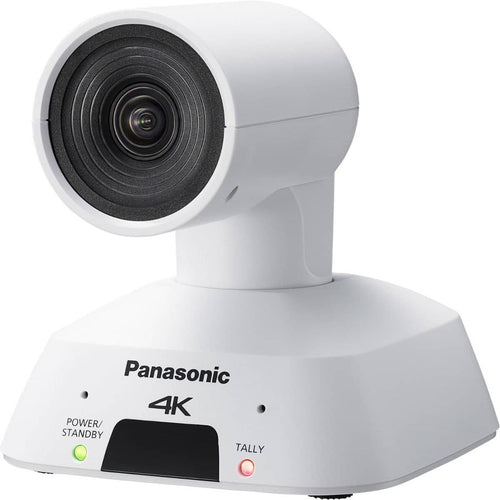 Panasonic Compact 4K PTZ, HDMI, USB, Streaming Camera (White)
