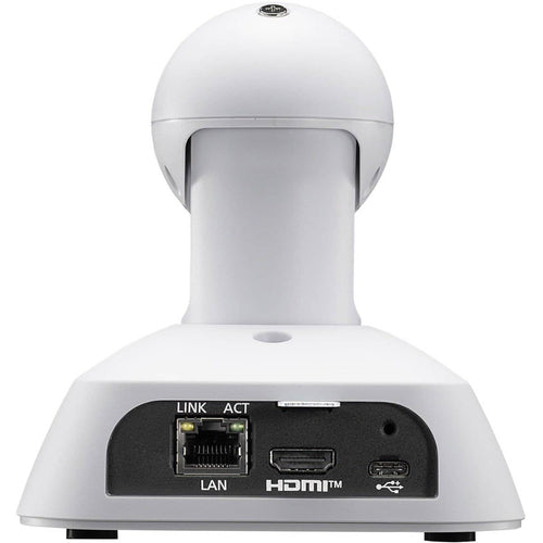 Panasonic Compact 4K PTZ, HDMI, USB, Streaming Camera (White)