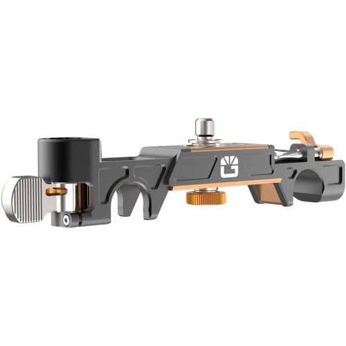 Bright Tangerine 19mm Studio Lens Support with 3/8