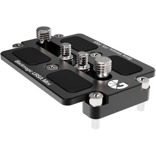 Bright Tangerine Sony Venice/BMD URSA Mini Riser for 15mm Baseplate