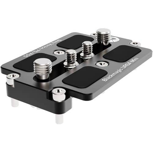 Bright Tangerine Sony Venice/BMD URSA Mini Riser for 15mm Baseplate
