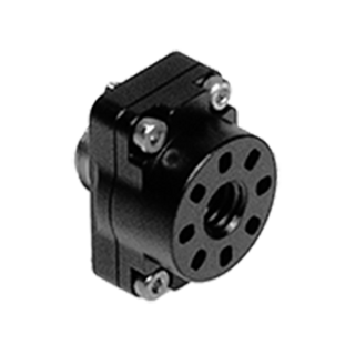 Bright Tangerine 3/8" Anti-Twist to Sony 8T Adapter