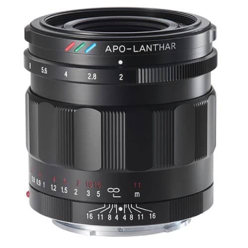Voigtlander 50mm f/2 APO-Lanthar Lens- Sony E Mount