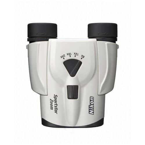 Nikon Sportstar Zoom 8-24x25 White Compact Binoculars