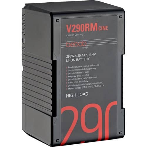 bebob V290RM-CINE V-Mount Battery