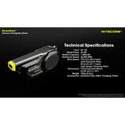 Nitecore BlowerBaby Rechargeable Cleaning Blower for Cameras & Electronics