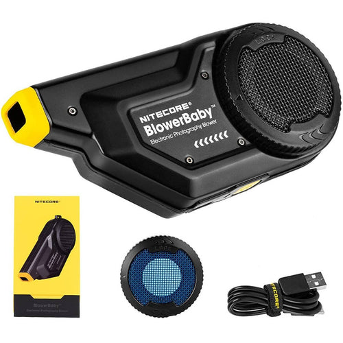 Nitecore BlowerBaby Rechargeable Cleaning Blower for Cameras & Electronics