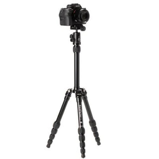 Benro MeFoto Backpacker Tripod, Aluminium, Twist Lock - Black