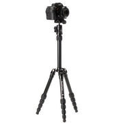 Benro MeFoto Backpacker Tripod, Aluminium, Twist Lock - Black