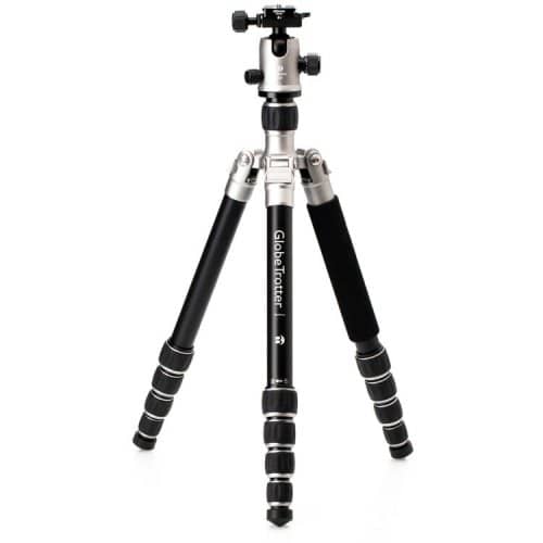 Benro MeFoto Globetrotter Tripod, Aluminium, Twist Lock - Titanium