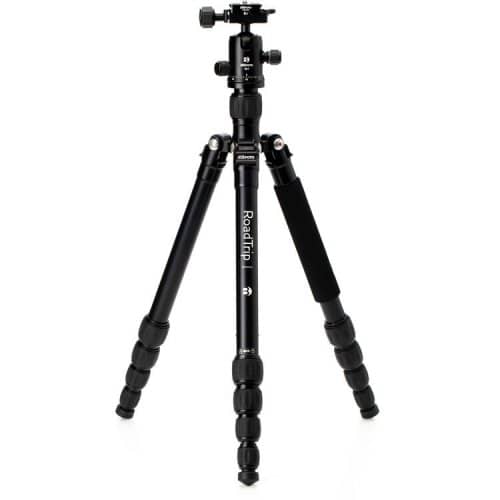 Benro MeFoto Roadtrip Tripod, Aluminium, Twist Lock - Black