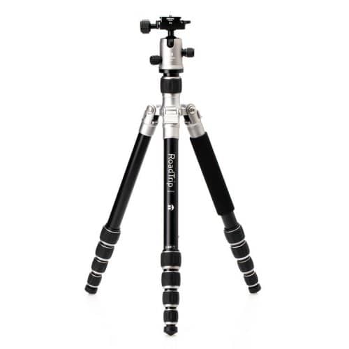 Benro MeFoto Roadtrip Tripod, Aluminium, Twist Lock - Titanium