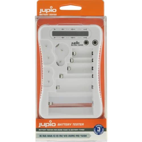 Jupio Battery Tester suits CR123A/CR2/CR-V3/2CR5/CR-P2