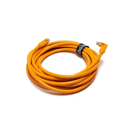 Tether Tools TetherPro USB-C to USB-C Right Angle - High Vis