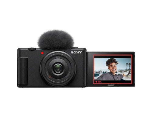 Sony ZV-1F 20mm Vlog Camera with Directional Mic - Black