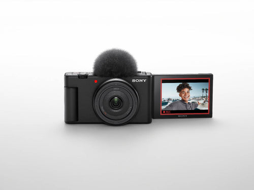 Sony ZV-1F 20mm Vlog Camera with Directional Mic - Black