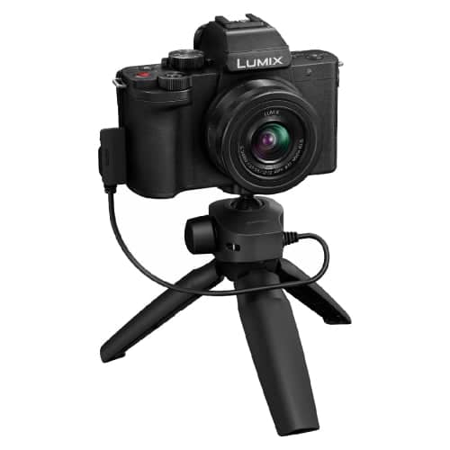 Panasonic Lumix DC-G100 Mirrorless Digital Camera with 12-32mm Lens and Tripod Grip Kit