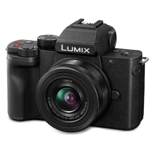 Panasonic Lumix DC-G100 Mirrorless Digital Camera with 12-32mm Lens and Tripod Grip Kit