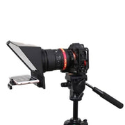 Desview T2 Teleprompter for Smartphone/Tablet/DSLR Camera w/ Lens Adapter Rings