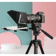 Desview T2 Teleprompter for Smartphone/Tablet/DSLR Camera w/ Lens Adapter Rings