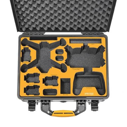 HPRC 2500 Hard Case For DJI FPV Fly More Combo (Black)