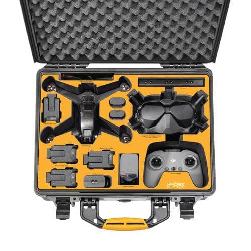 HPRC 2500 Hard Case For DJI FPV Fly More Combo (Black)