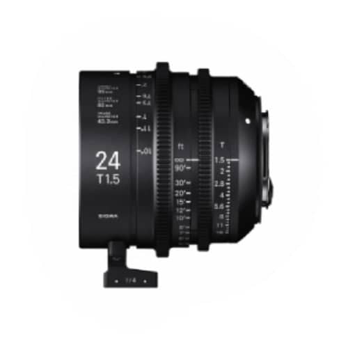 Sigma 24mm T1.5 Cine Lens for PL Mount