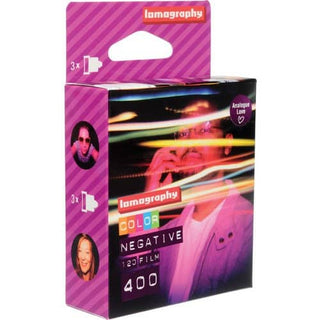 Lomography 400 Colour Film (120 Roll, 3 Pack)