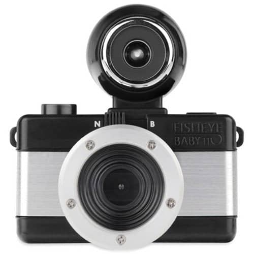 Lomography Fisheye Baby 110 Film Camera (Metal)