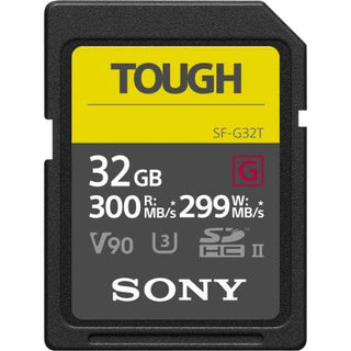 Sony Tough Series 32GB SDHC UHS-II 300MB/s Memory Card - V90