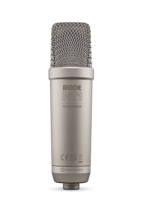 Rode NT1GEN5 Hybrid Studio Condenser Microphone (Silver)