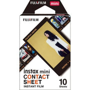 FUJIFILM Instax mini Contact Sheet Film 10 Pack - Suitable for Instax mini Range 1