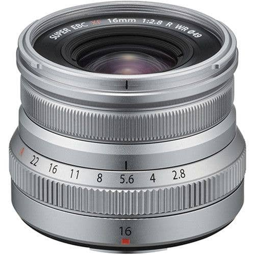 Fujifilm XF 16mm f/2.8 R WR - Silver
