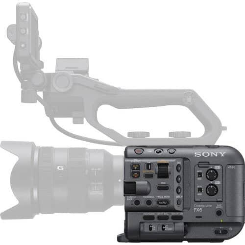 Sony FX6 Cinema Camera (Body Only) - Georges Cameras