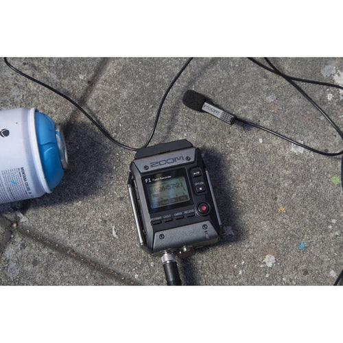 Zoom F1-LP 2-Input / 2-Track Portable Field Recorder with Lavalier Microphone