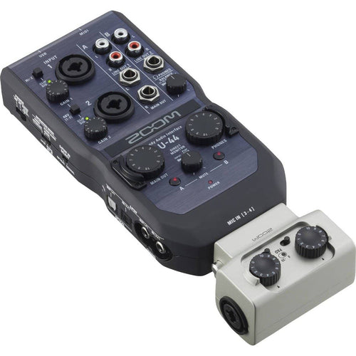 Zoom U-44 Handy 4-In/4-Out Audio Interface