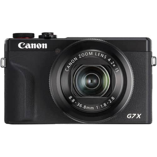 Canon PowerShot G7X Mark III Digital Camera (Black) - Georges Cameras